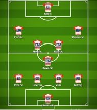 Predicted Croatia Line-up v Spain